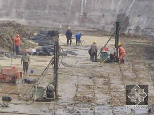 双江我公司承建北京房山区水池地基注浆加固工程